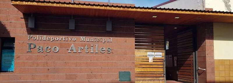 Instalación del Polideportivo Paco Artiles(TA.